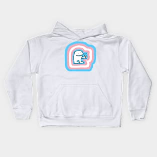 Trans pride bitch Kids Hoodie